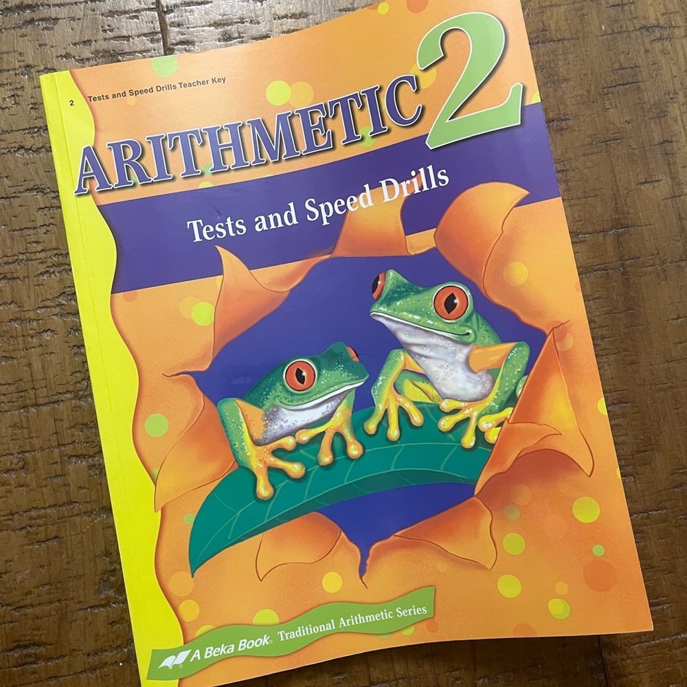 Abeka Arithmetic 2 Tests & Speed Drills Teacher Key